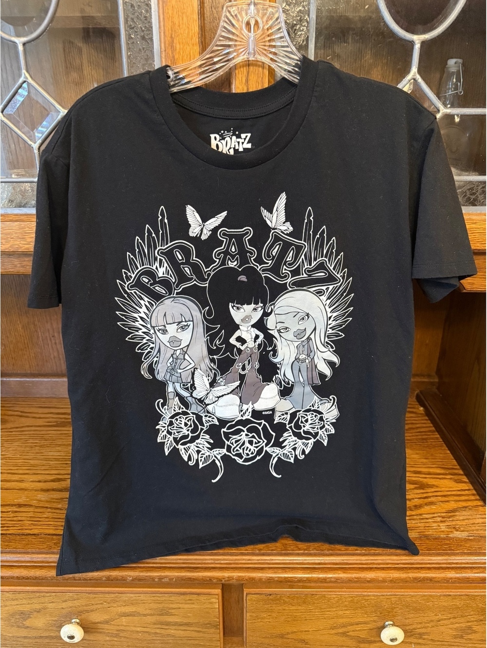 Bratz Black Graphic Tee L Official Licensed Dolls